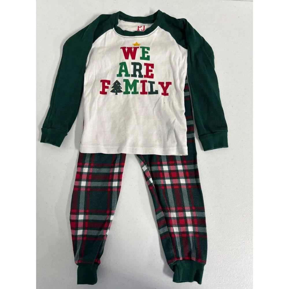 PJ Place Peanuts Toddler Christmas Pajamas Bundle 3T Dogs Plaid Snoopy 3 Sets